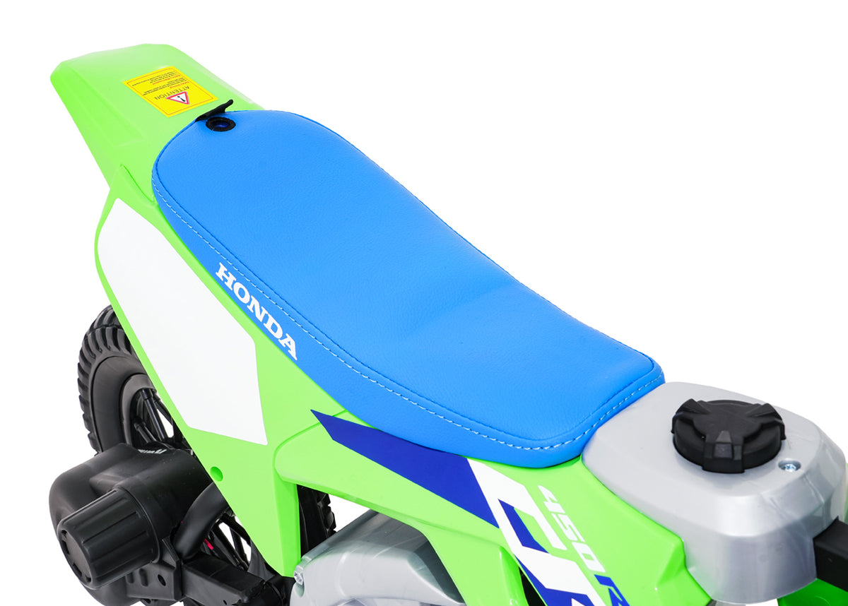 Elektrická motorka Honda CFR450R zelená