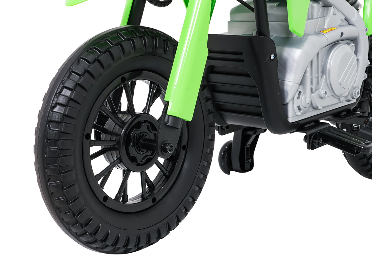 Elektrická motorka Honda CFR450R zelená