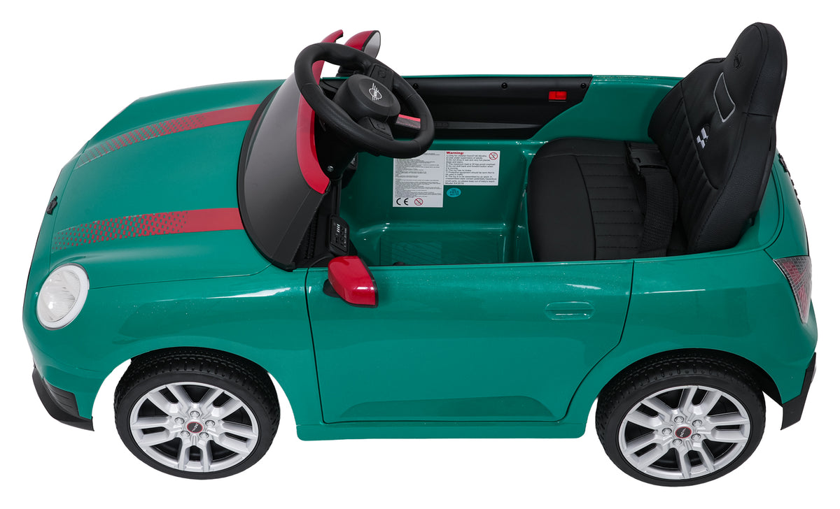 Elektrické autíčko Mini Cooper zelená