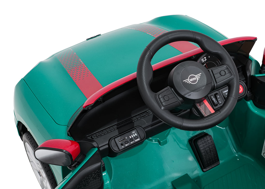 Elektrické autíčko Mini Cooper zelená
