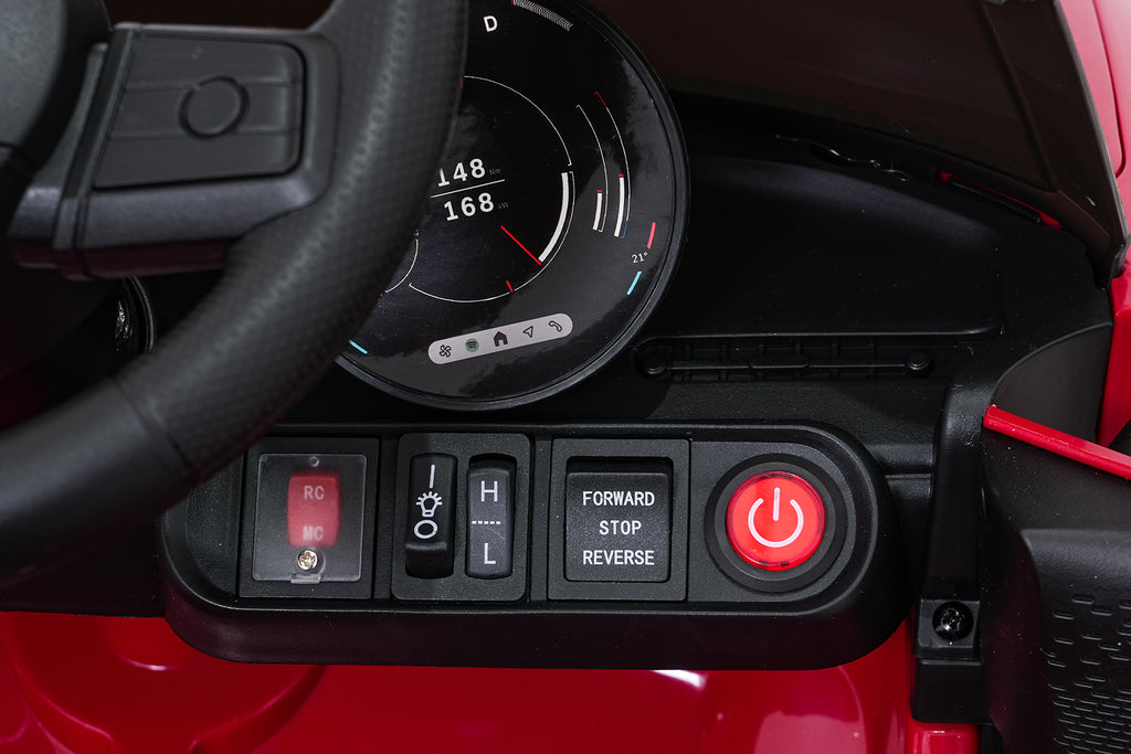 Elektrické autíčko Mini Cooper červená