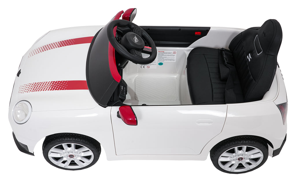 Elektrické autíčko Mini Cooper biela