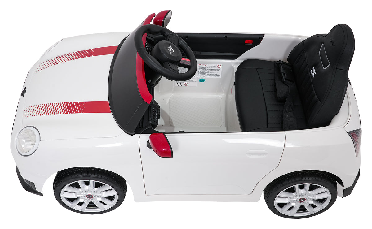 Elektrické autíčko Mini Cooper biela