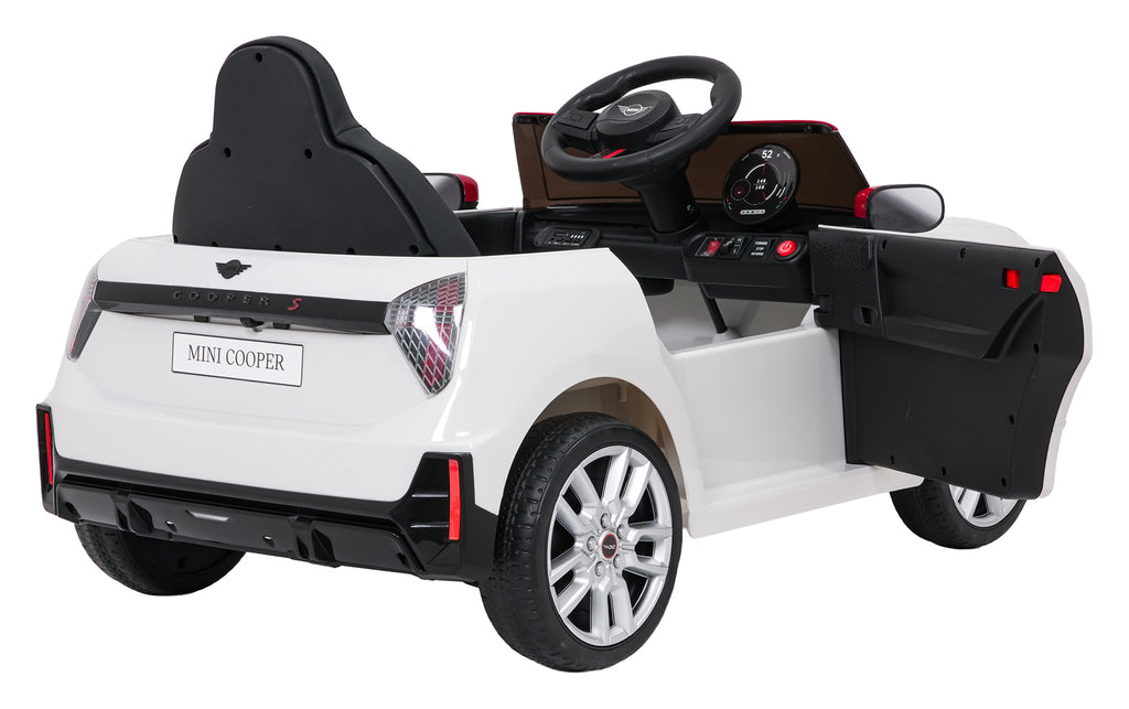 Elektrické autíčko Mini Cooper biela