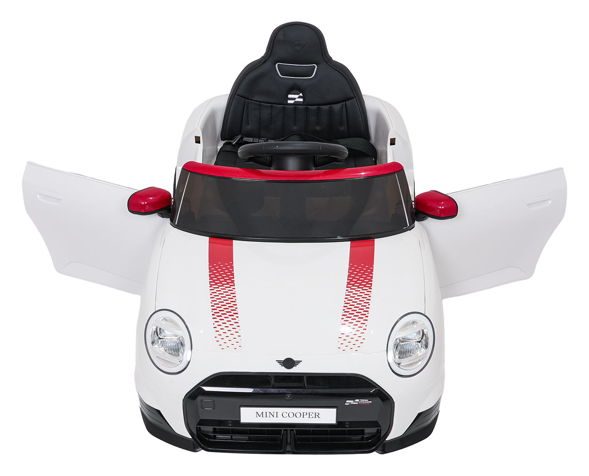 Elektrické autíčko Mini Cooper biela