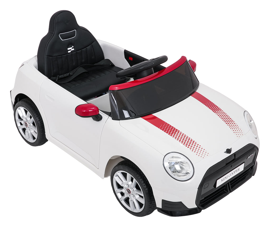 Elektrické autíčko Mini Cooper biela