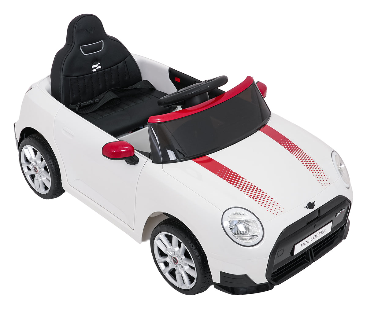 Elektrické autíčko Mini Cooper biela