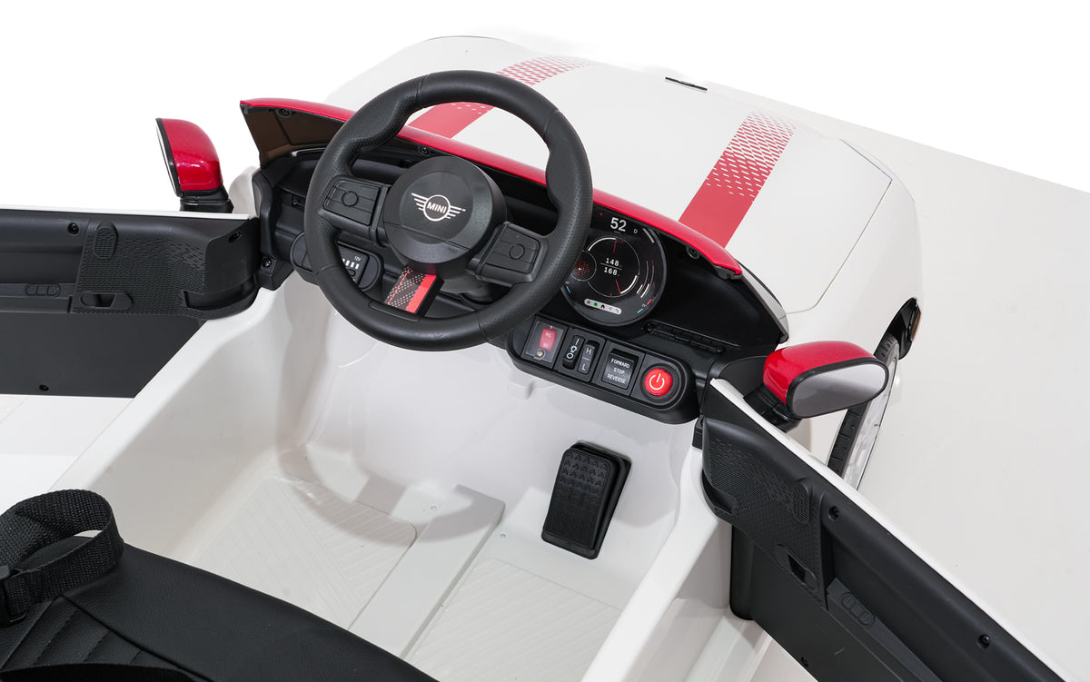 Elektrické autíčko Mini Cooper biela