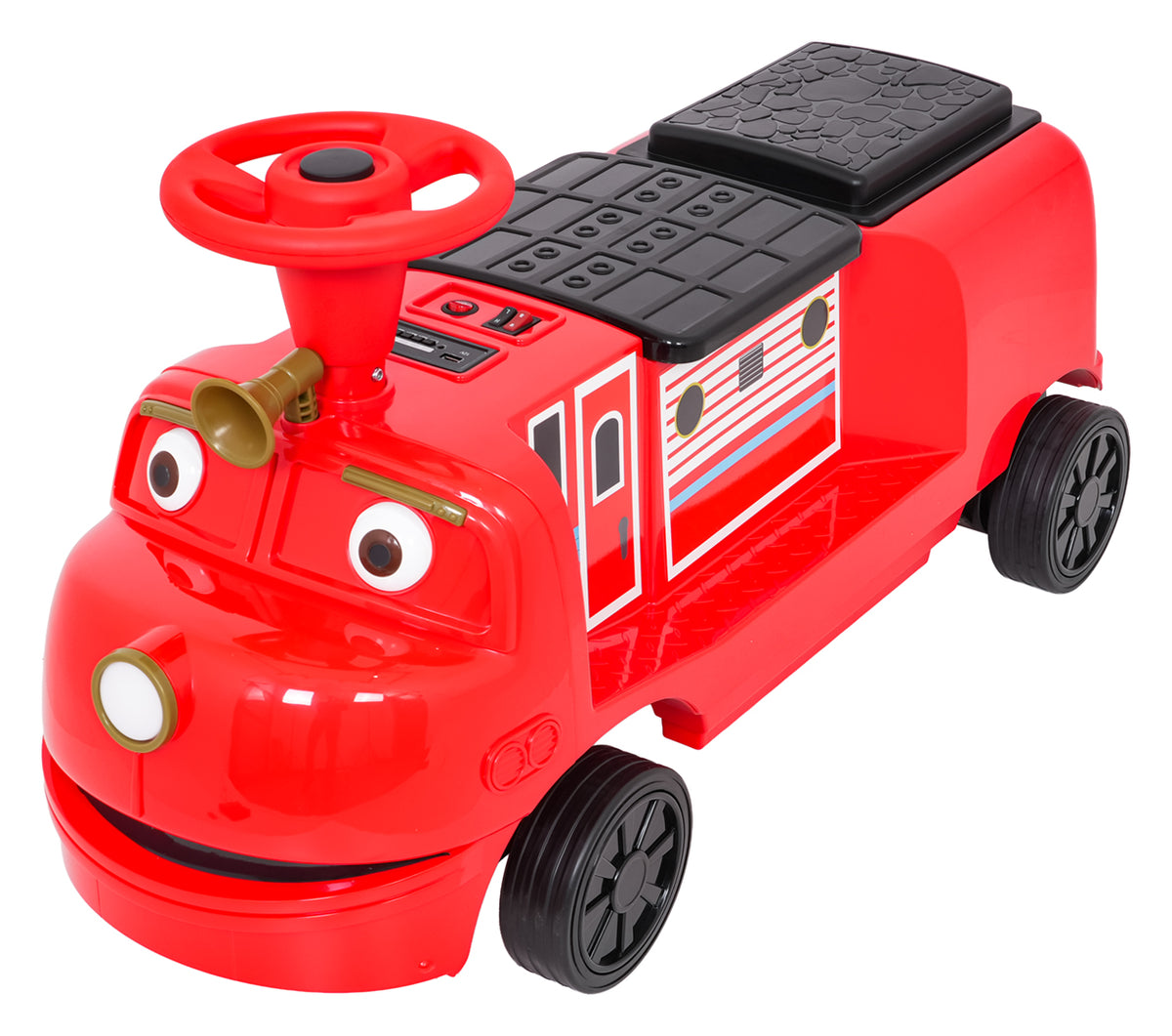 Elektrické autíčko : červená Station Locomotive
