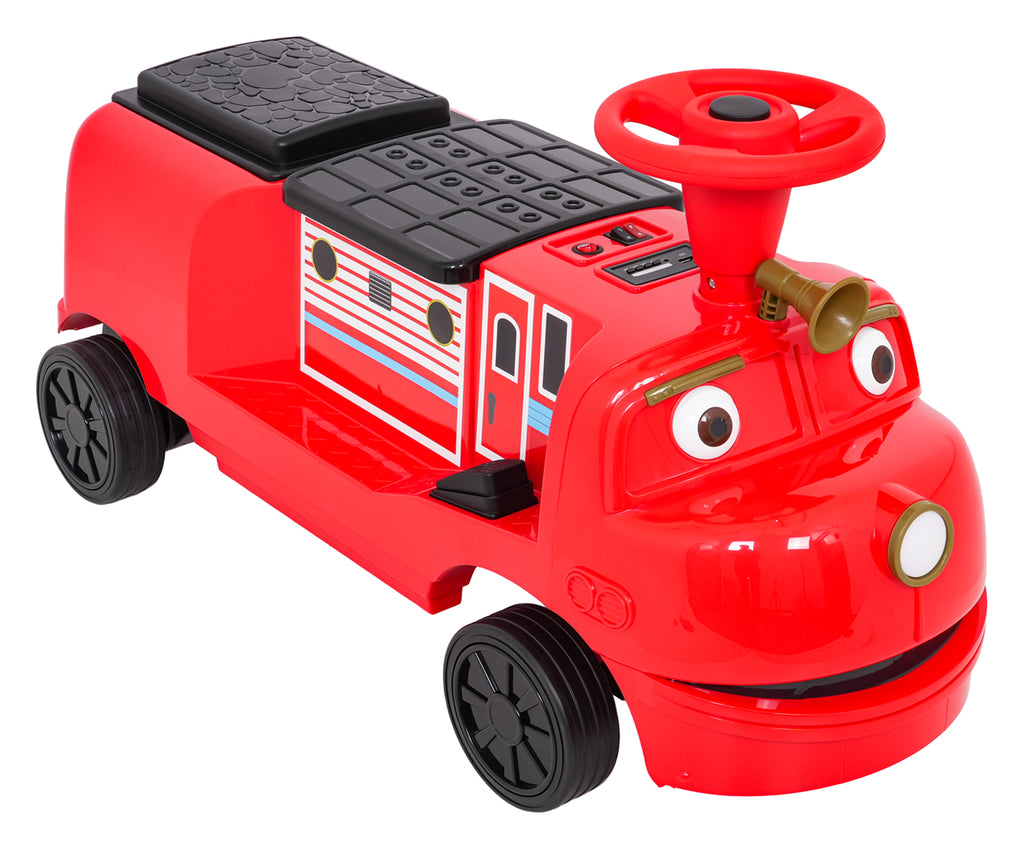 Elektrické autíčko : červená Station Locomotive