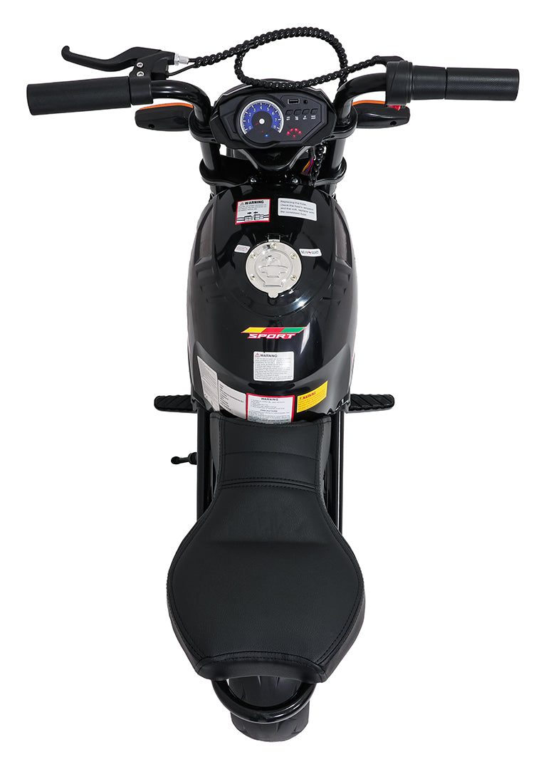 Vehicle Motor SUPERMOTO Black