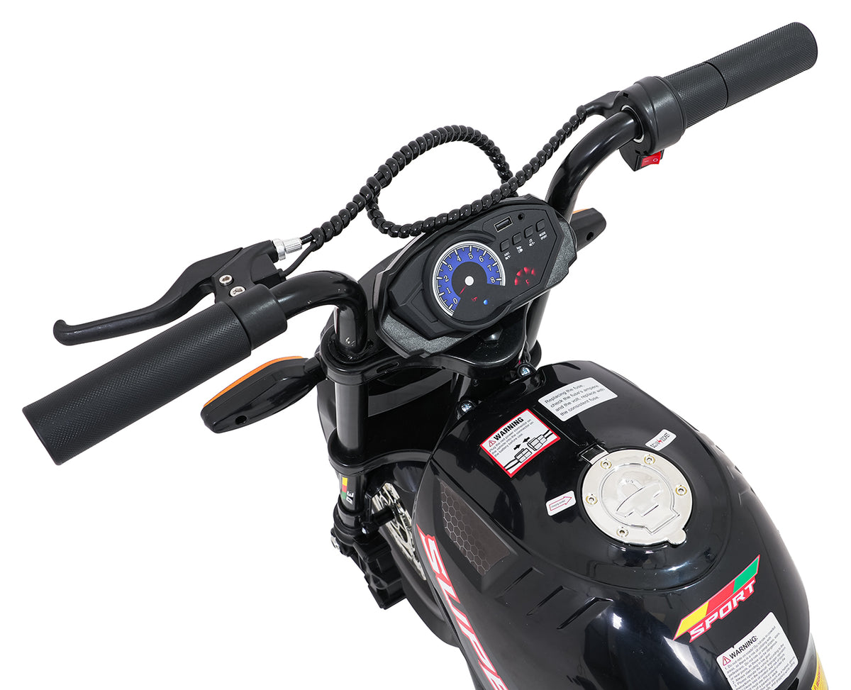 Vehicle Motor SUPERMOTO Black