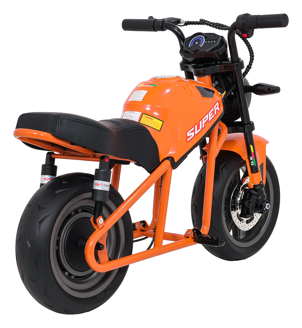 Vehicle Motorbike SUPERMOTO Orange