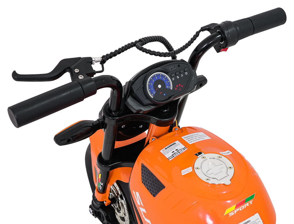 Vehicle Motorbike SUPERMOTO Orange