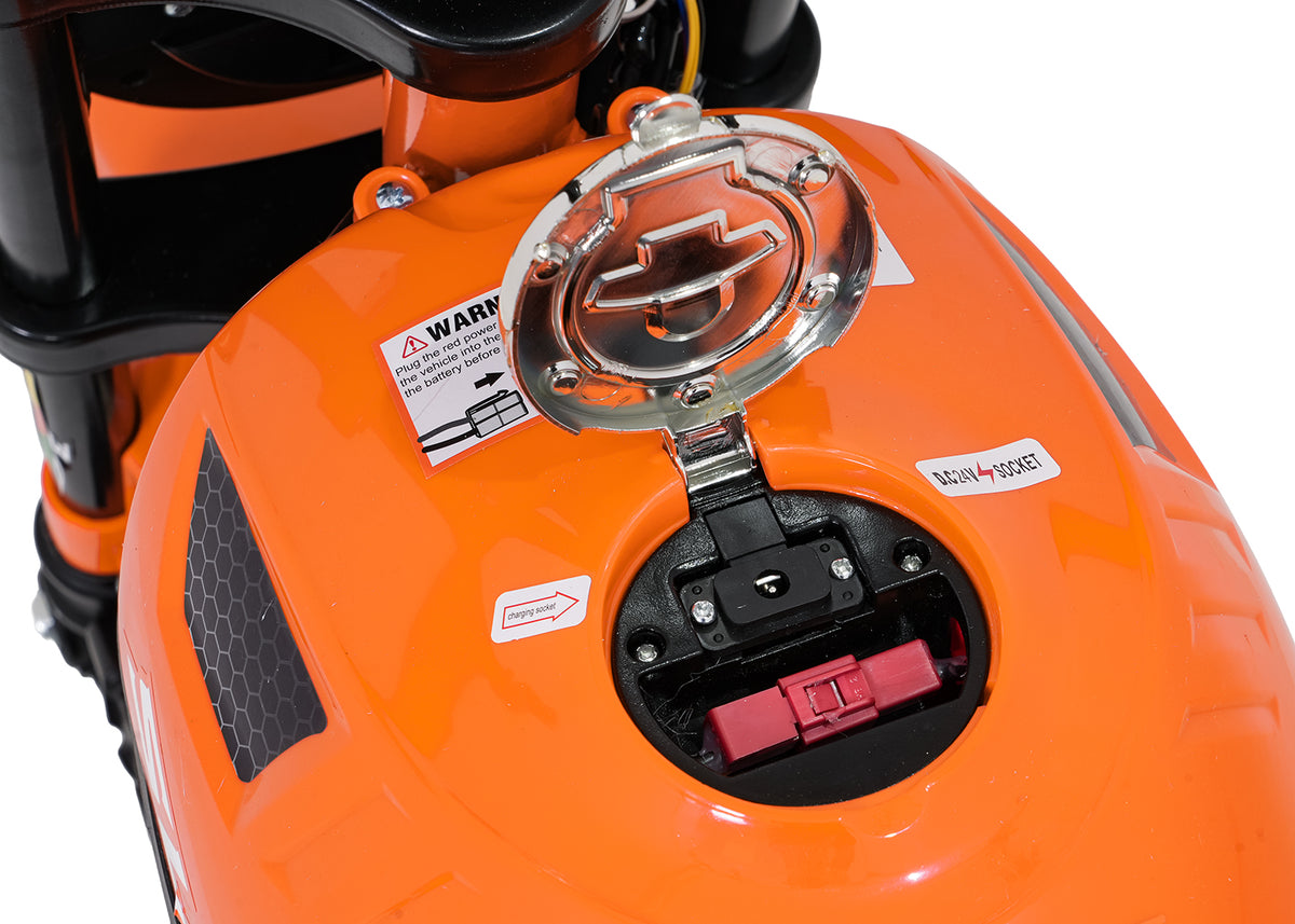 Vehicle Motorbike SUPERMOTO Orange