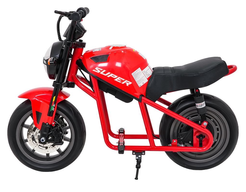 Vehicle Motorcycle SUPERMOTO Red
