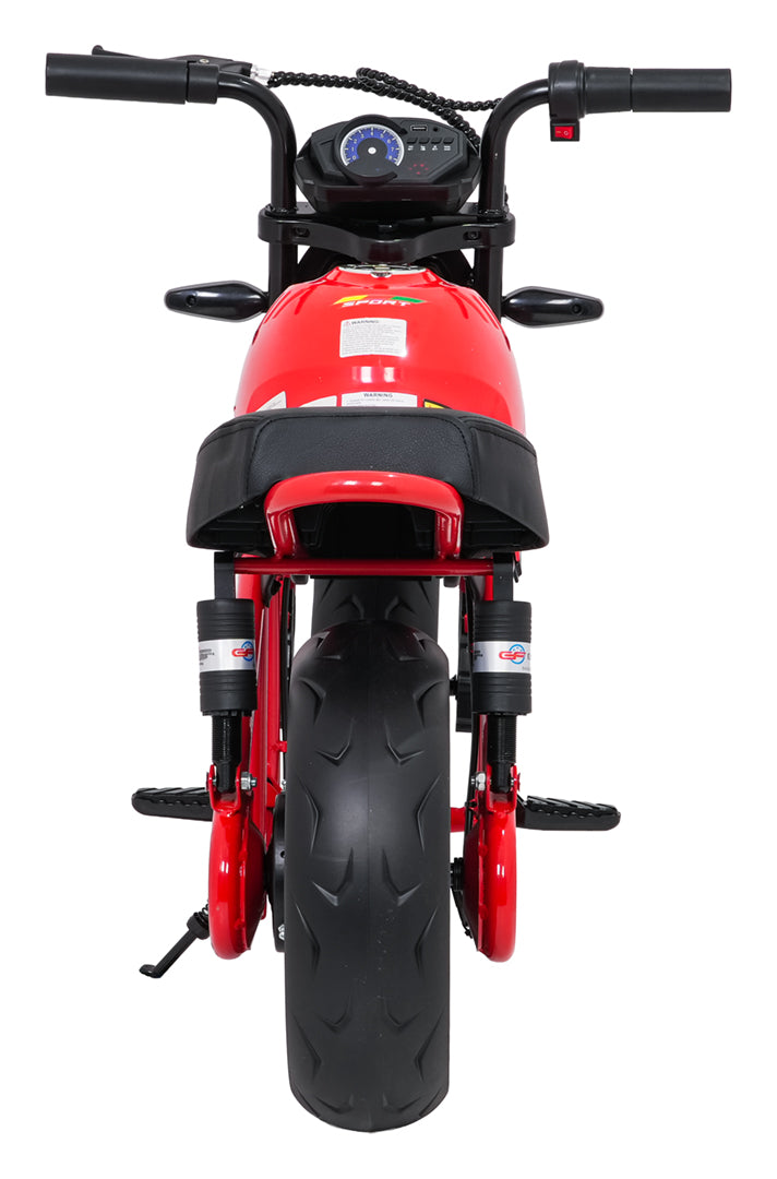 Vehicle Motorcycle SUPERMOTO Red