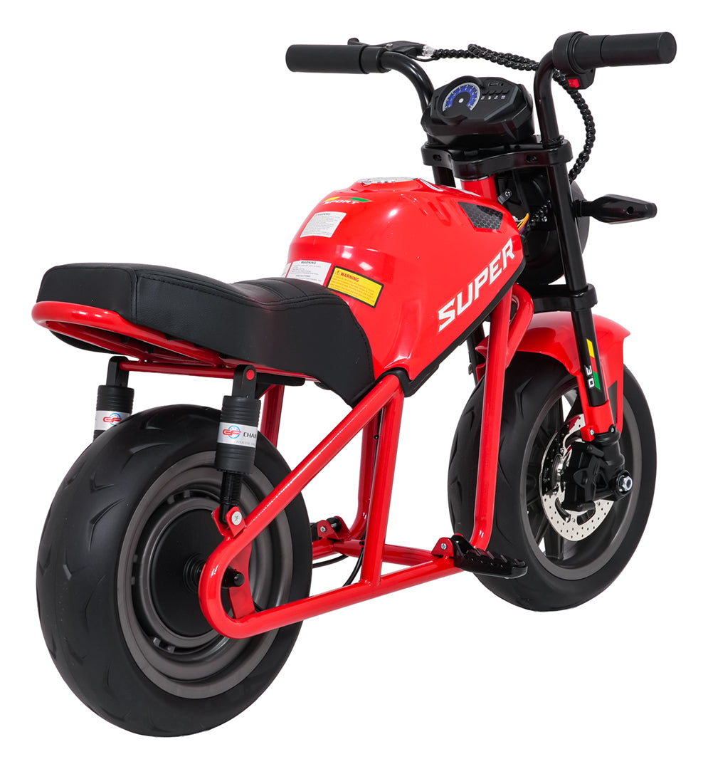 Vehicle Motorcycle SUPERMOTO Red