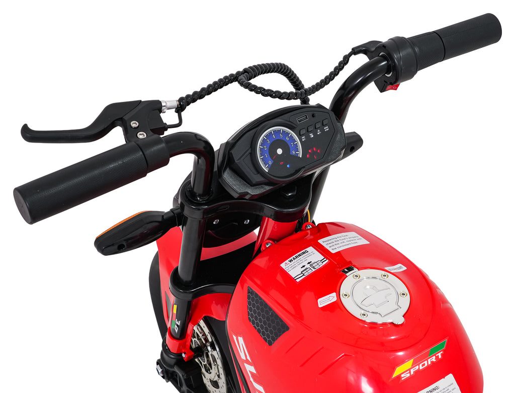 Vehicle Motorcycle SUPERMOTO Red
