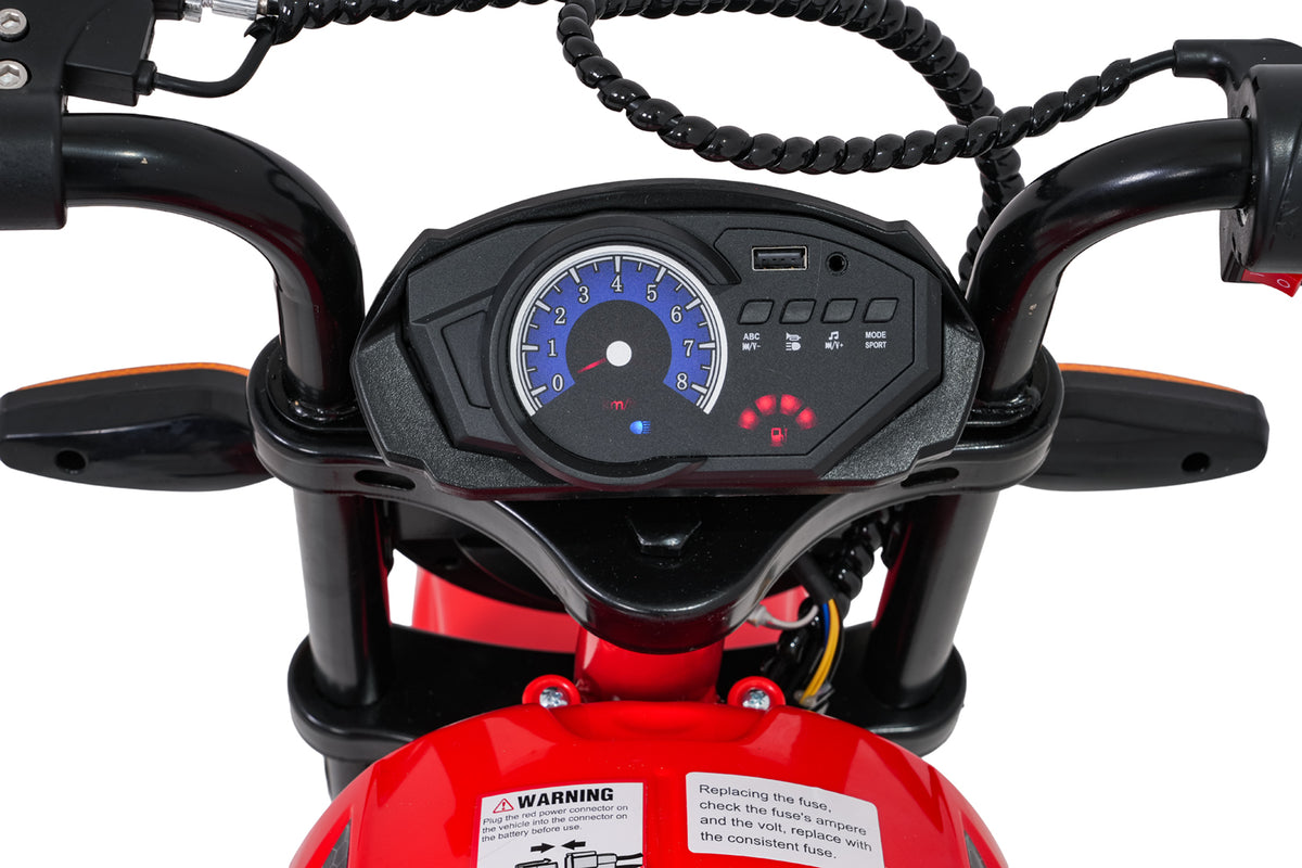 Vehicle Motorcycle SUPERMOTO Red