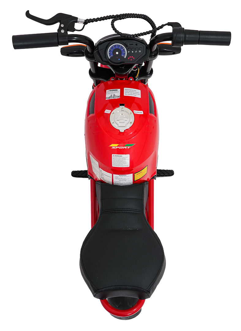 Vehicle Motorcycle SUPERMOTO Red