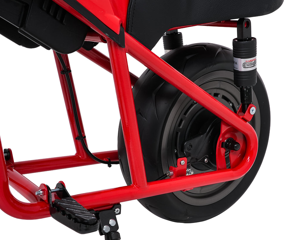 Vehicle Motorcycle SUPERMOTO Red