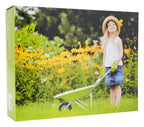 Little Gardener's Set with a Wheelbarrow Green