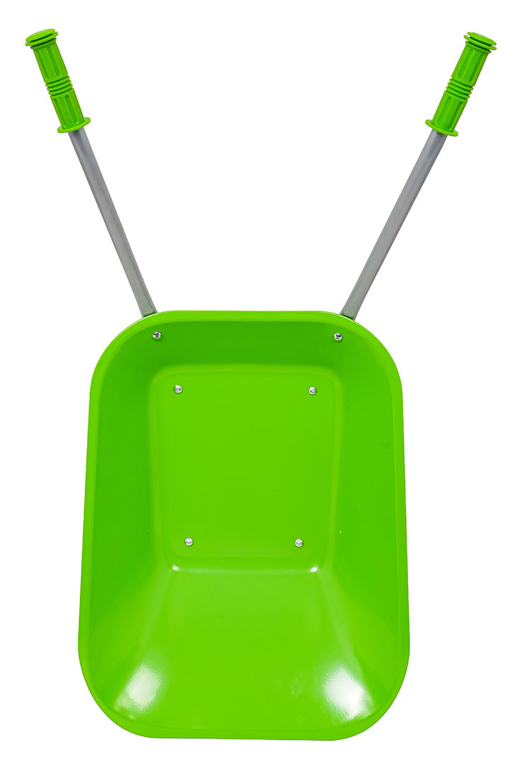 Little Gardener's Set with a Wheelbarrow Green