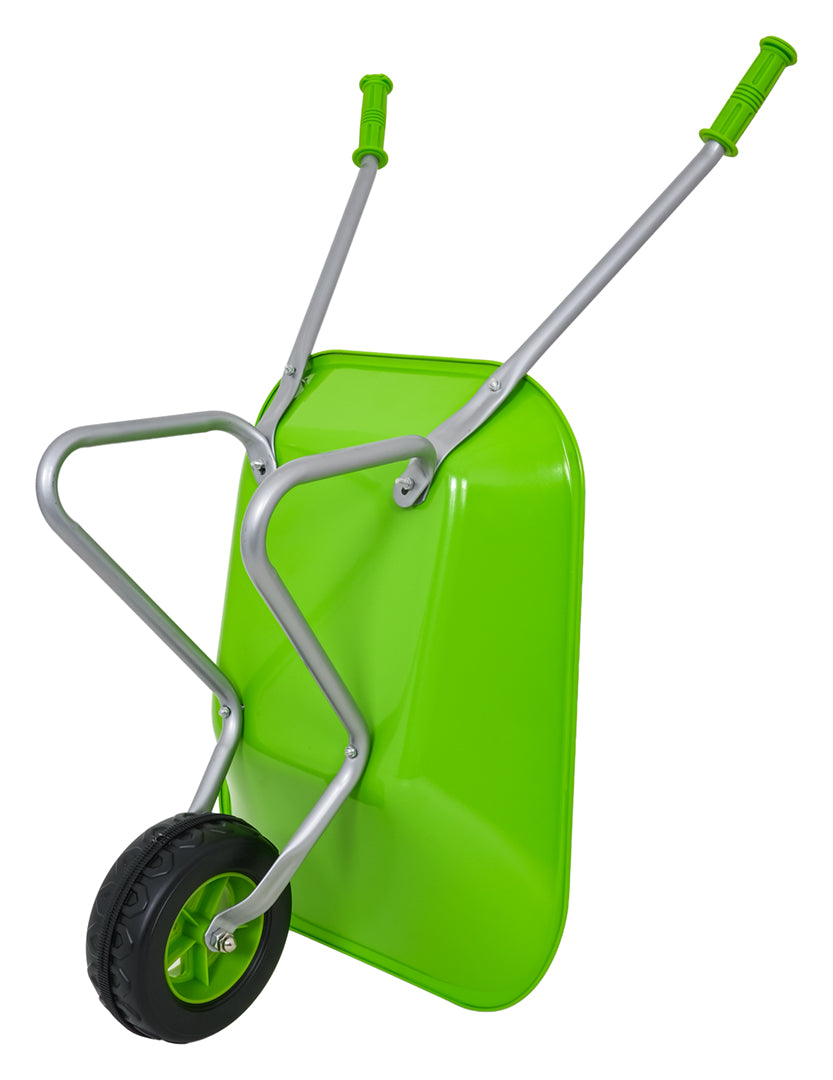 Little Gardener's Set with a Wheelbarrow Green
