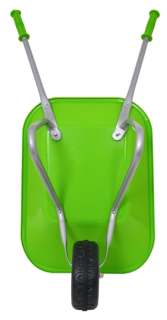 Little Gardener's Set with a Wheelbarrow Green