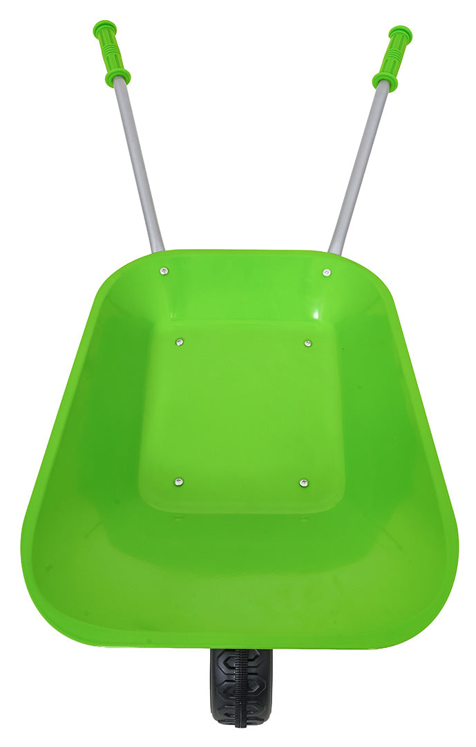 Little Gardener's Set with a Wheelbarrow Green
