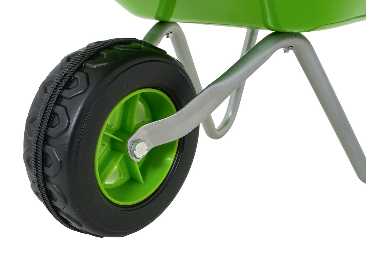 Little Gardener's Set with a Wheelbarrow Green