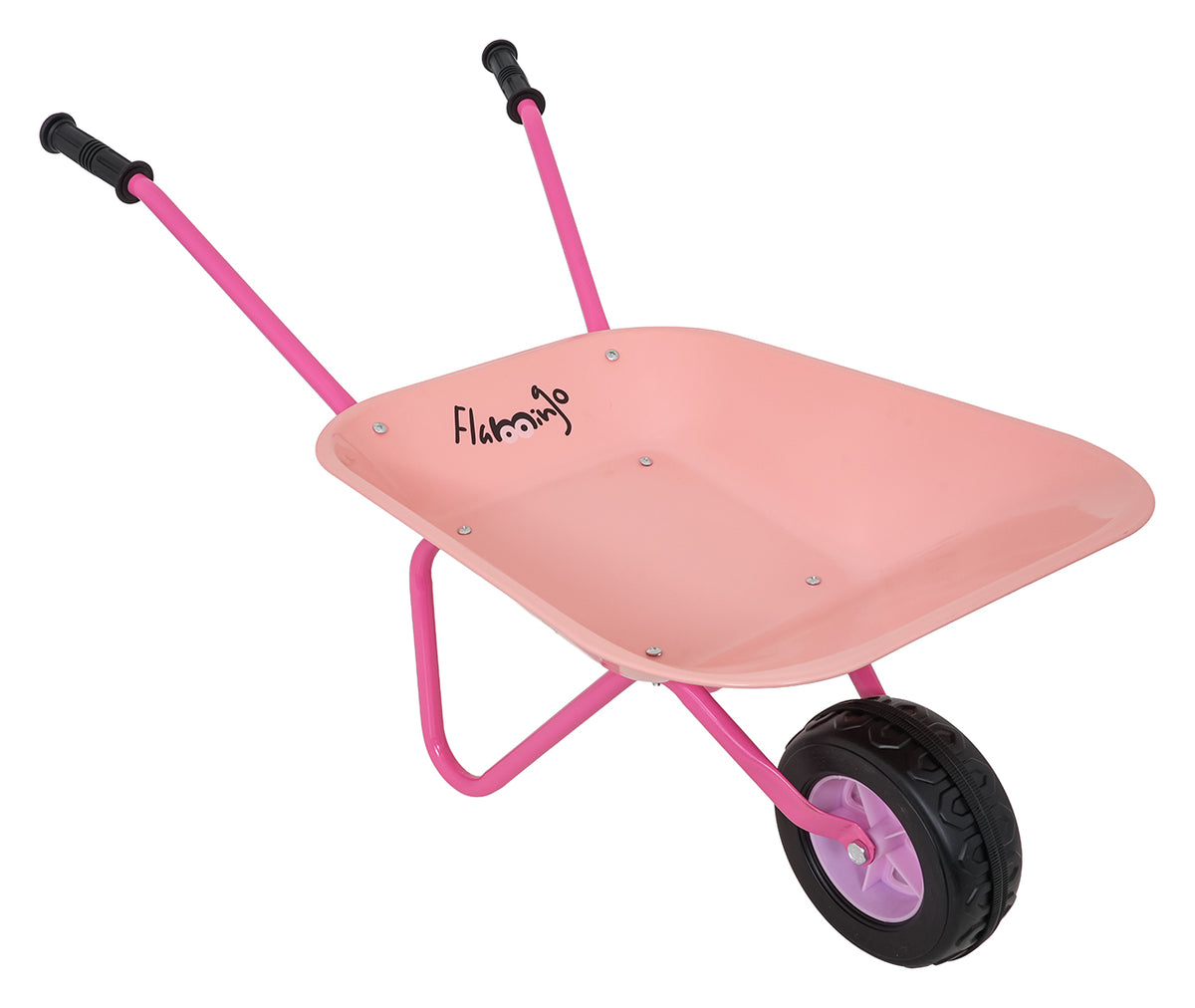 Little Gardener's Set with Wheelbarrow Pink