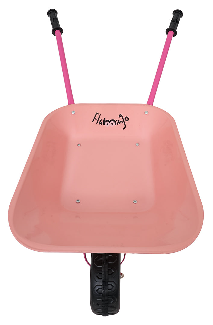 Little Gardener's Set with Wheelbarrow Pink