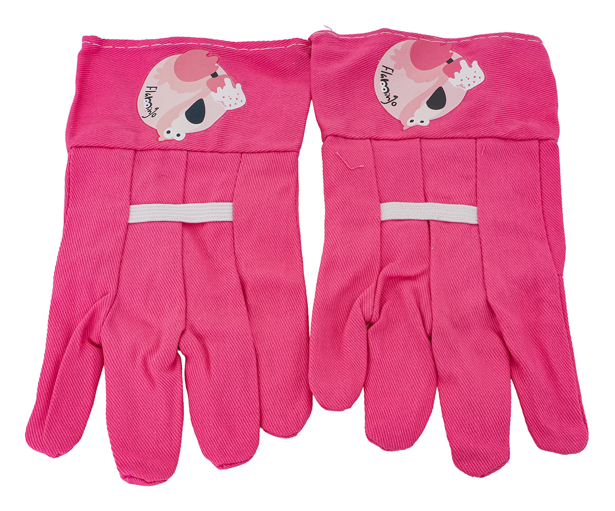 Little Gardener's Set with Wheelbarrow Pink
