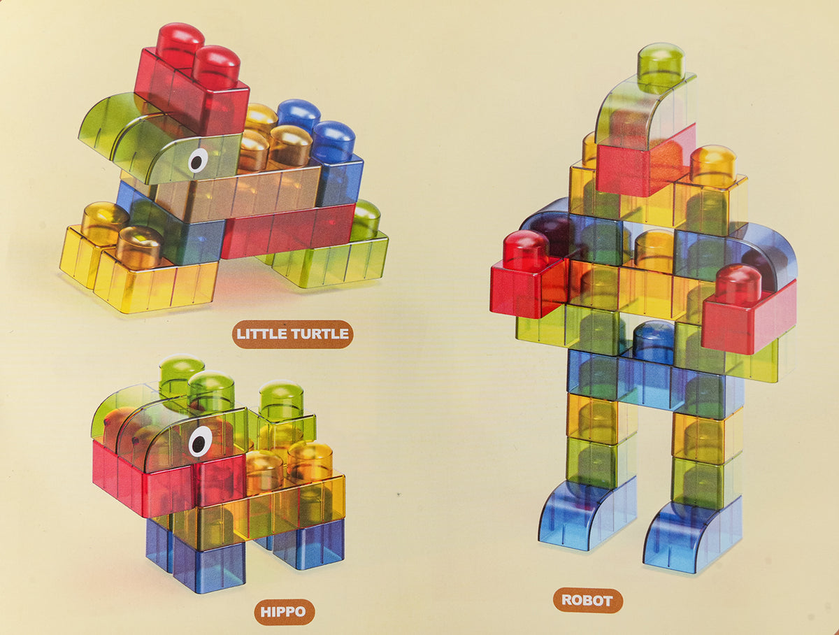 Set of Soft Gel Blocks 82 pieces + Case