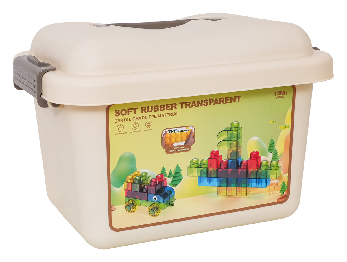Set of Soft Gel Blocks 82 pieces + Case