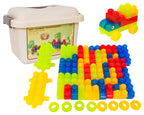 Set of Soft Gel Blocks 82 pieces + Case