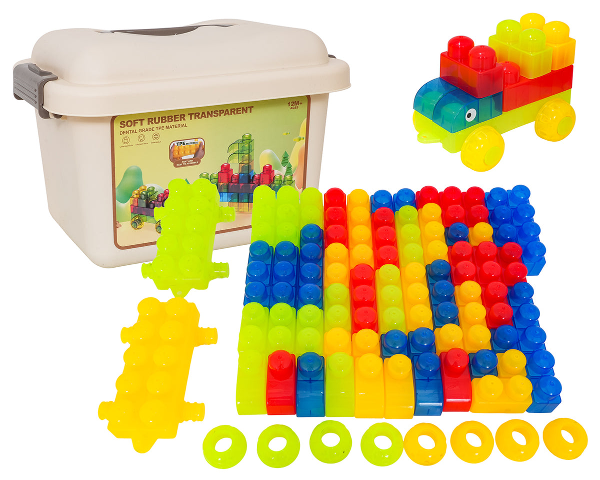 Set of Soft Gel Blocks 82 pieces + Case