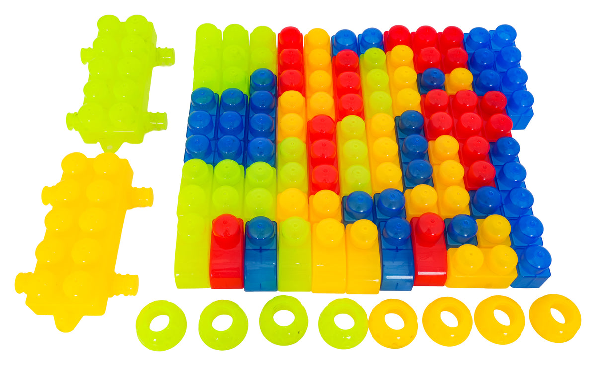 Set of Soft Gel Blocks 82 pieces + Case
