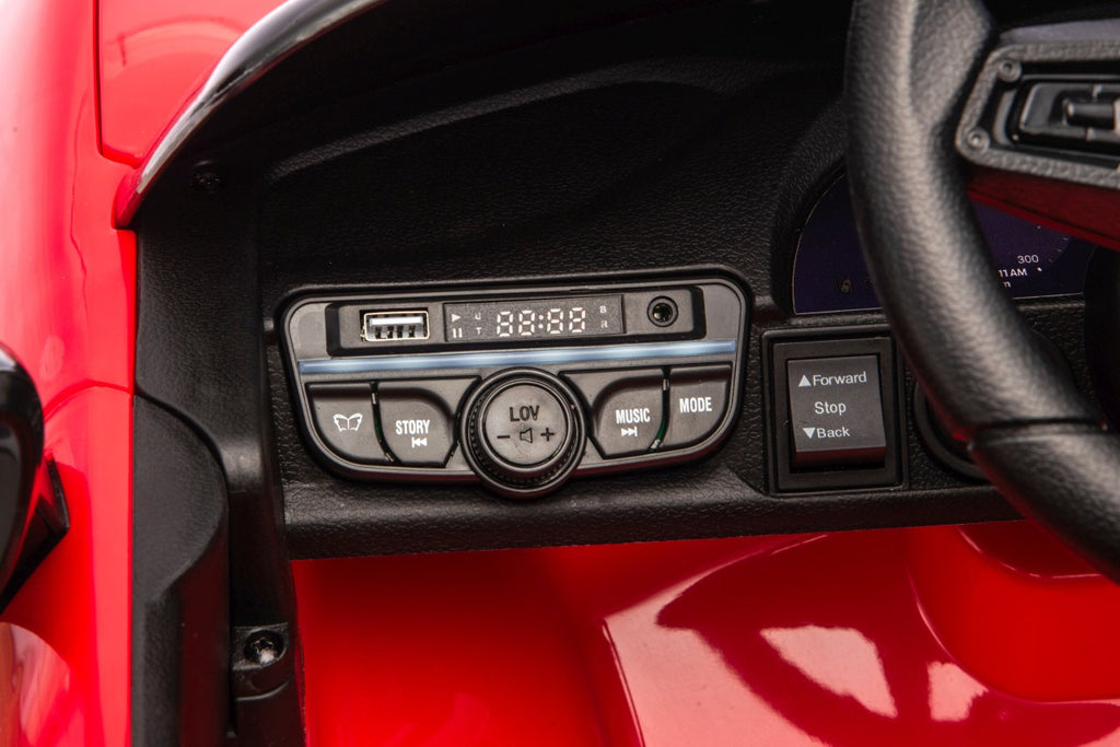 Elektrické autíčko Porsche Macan červená