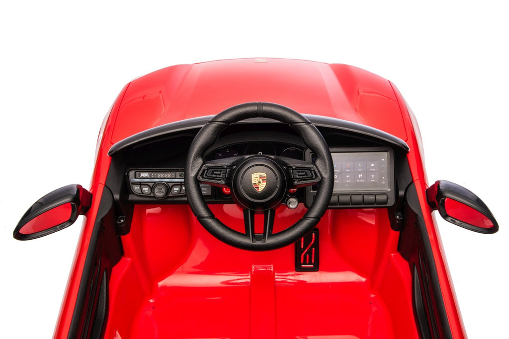 Elektrické autíčko Porsche Macan červená