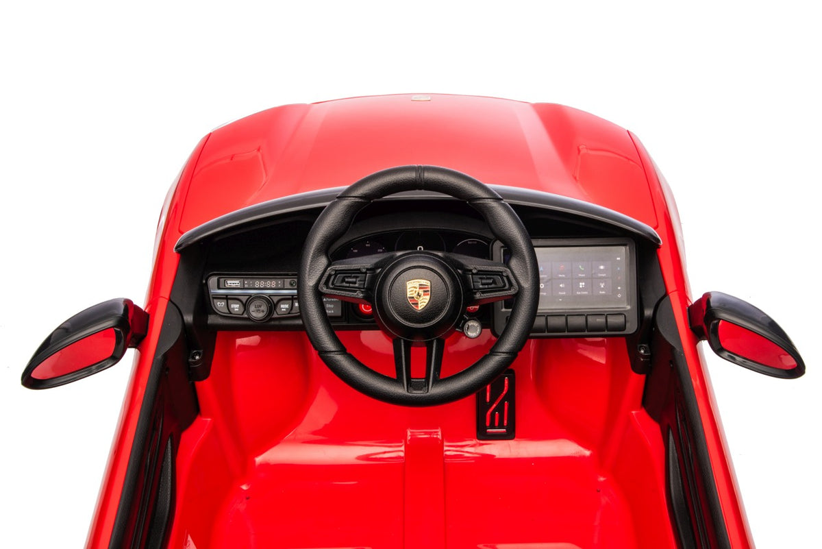 Elektrické autíčko Porsche Macan červená