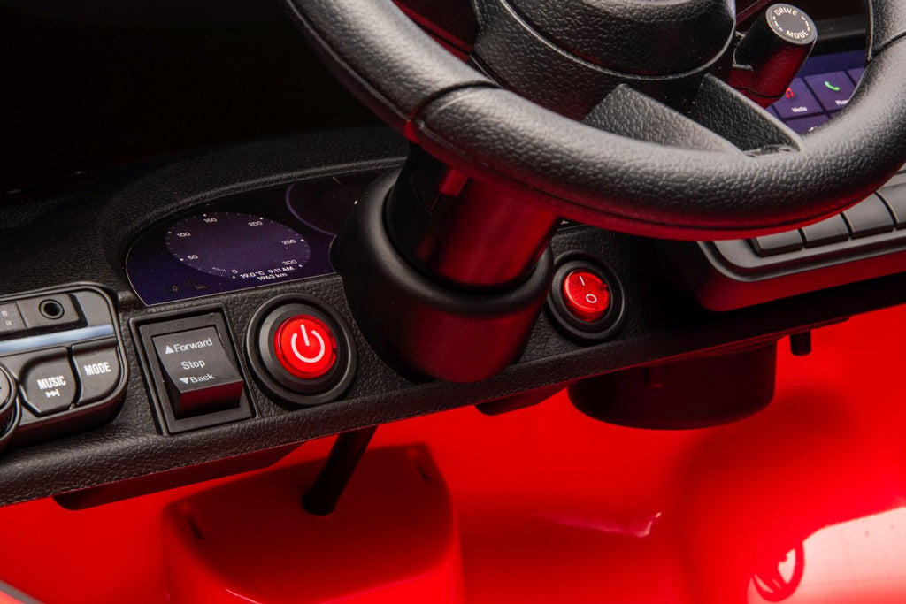 Elektrické autíčko Porsche Macan červená