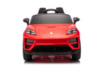 Elektrické autíčko Porsche Macan červená