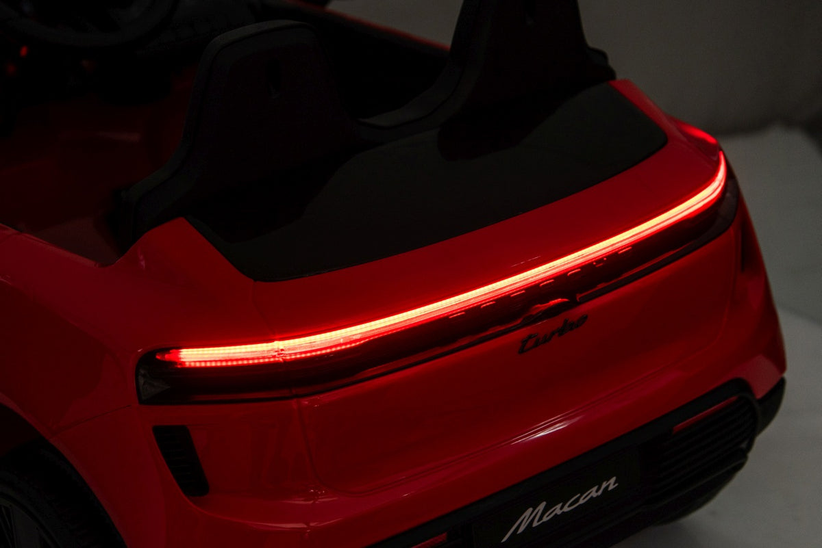Porsche Macan Red Vehicle