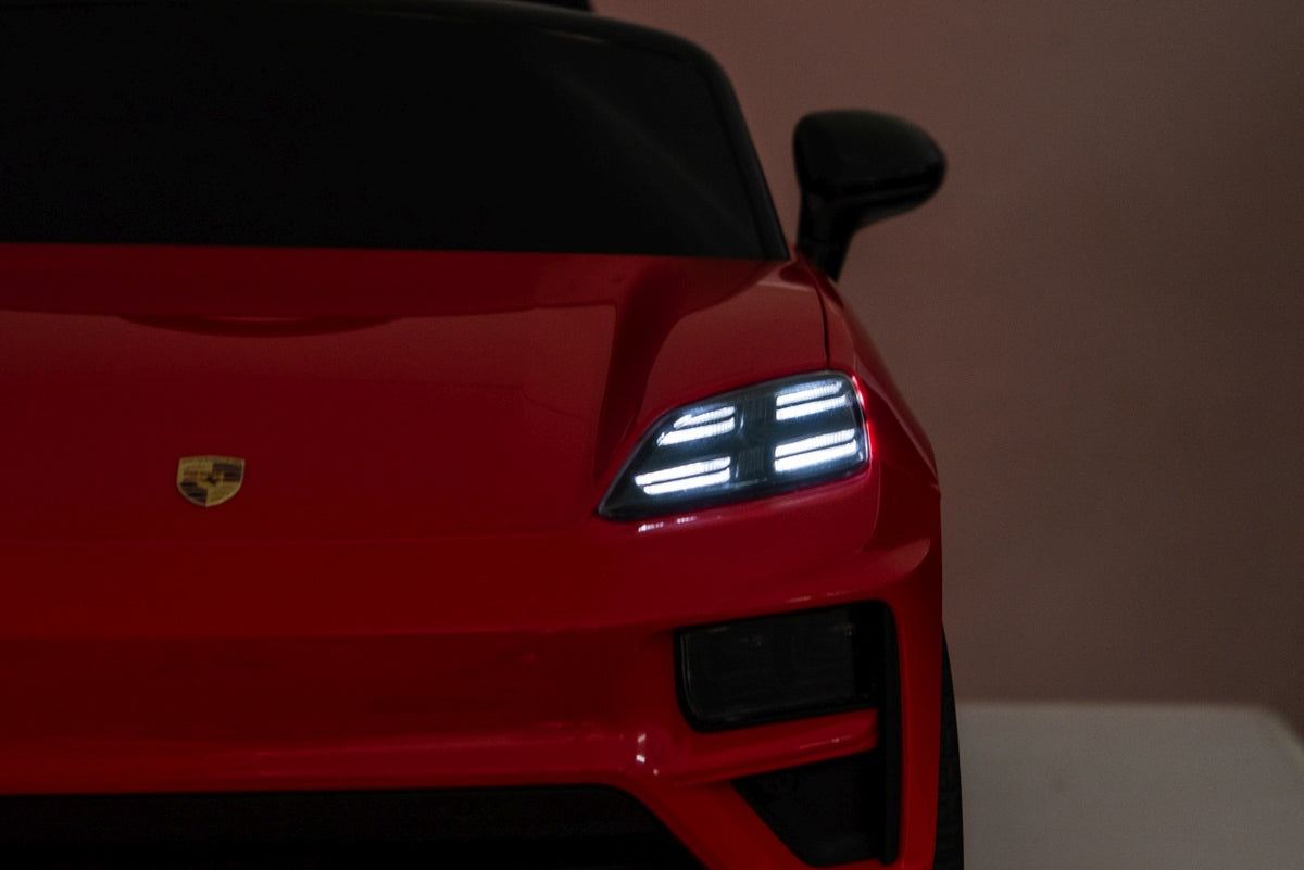 Elektrické autíčko Porsche Macan červená