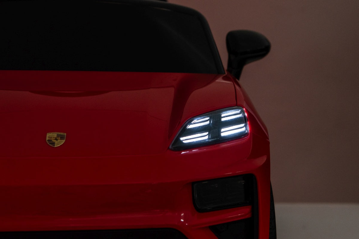 Elektrické autíčko Porsche Macan červená