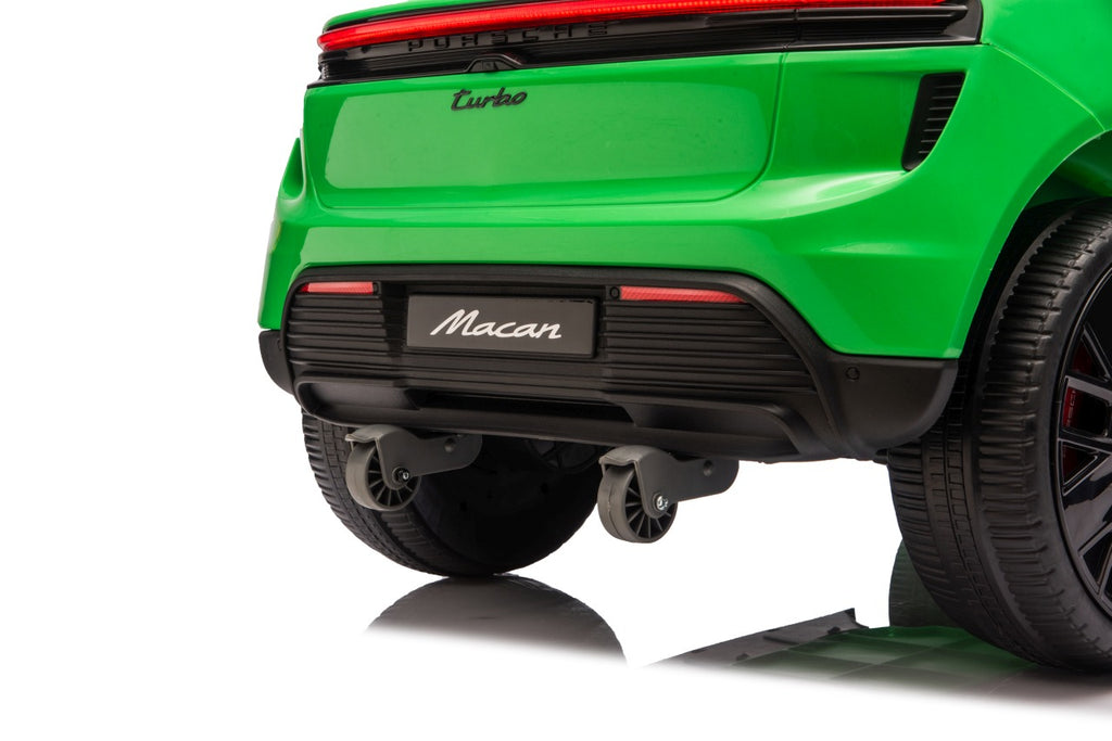 Elektrické autíčko Porsche Macan zelená