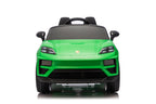 Elektrické autíčko Porsche Macan zelená